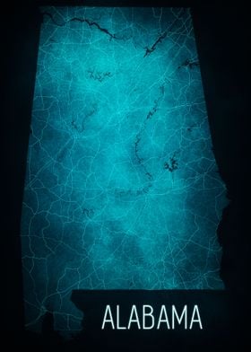 Alabama State Map