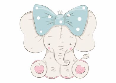 Cute elephant