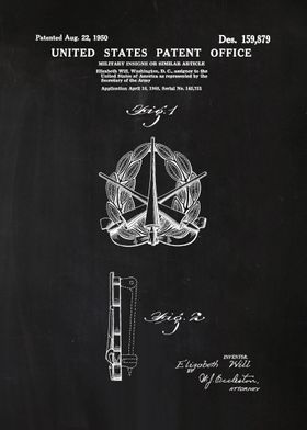 40 Army Insigne Patent