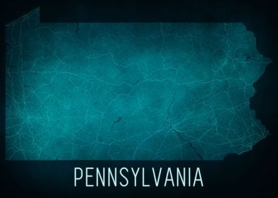 Pennsylvania State Map