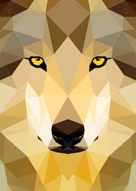 Low Poly Wolf