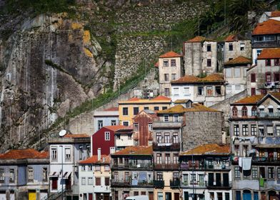 Cliffside Houses of Porto