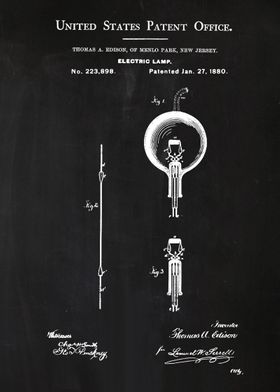 63 Light Bulb Patent Prin