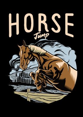 Horses Show Jumping Show