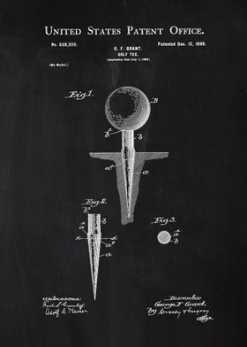 35 Golf Tee Patent