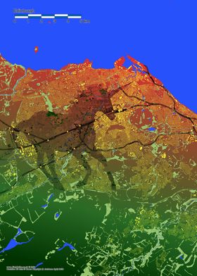 Edinburgh Unicorn Map