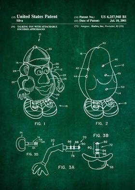 28 Mr Potato Head Patent