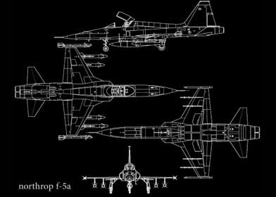 northrop f5a