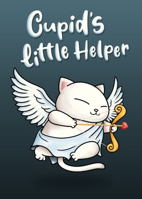 Cat Cupid Little Helper