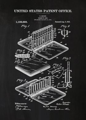 65 Cigarette Case Patent 