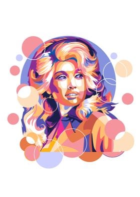 dolly parton popart