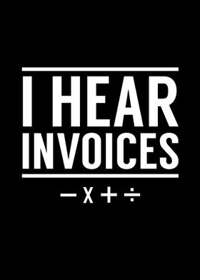 I hear Invoices