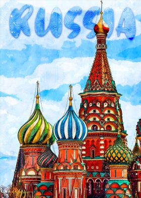 Russia St Basil Cathedral