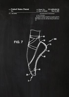 51 Pointe Shoe Patent