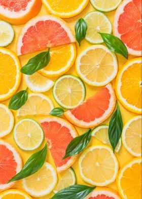 Cool lemon and orange 