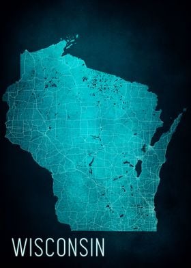 Wisconsin State Map