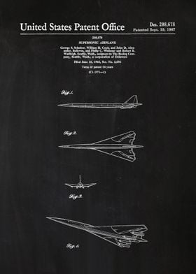 69 Boeing SST Plane Paten