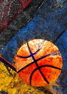 Basketball artwork S 162