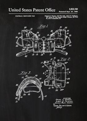 45 Football Shoulder Pad 