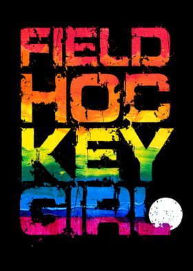 Field Hockey Rainbow Style