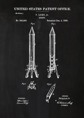 65 Rocket Patent 1888