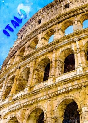 Rome Colosseum Italy