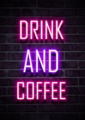 drink and coffee