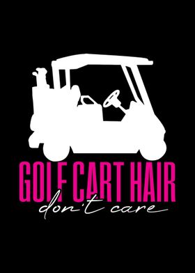 Golfing Golfer Golf Cart