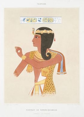 egyptian mural