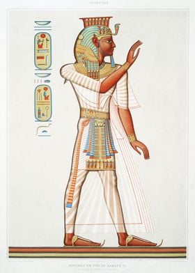 egyptian mural