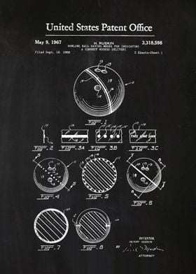 62 Bowling Ball Patent