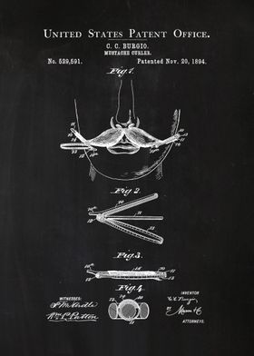 78 Mustache Curler Patent