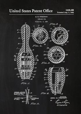 56 Bowling Pin Patent