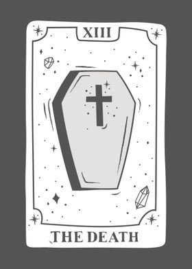 White Tarot Card THE DEATH