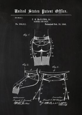 72 Garter Belt Patent