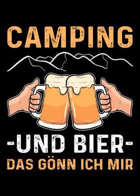 Camping Beer Camper Campin