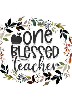 One blessed teacher