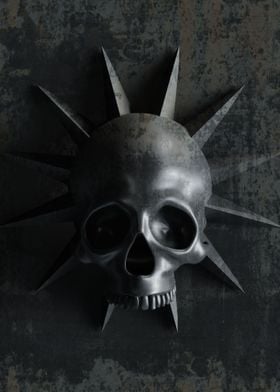 Dirty Metal Skull