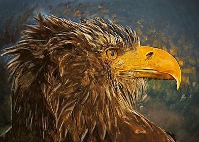 Eagle bird art