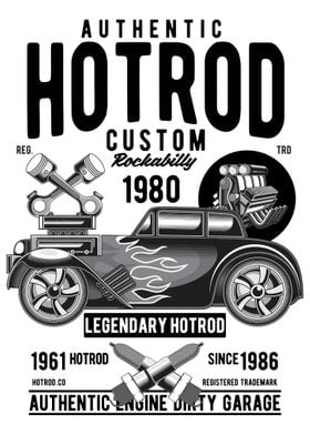 Authentic Custom Hotrod