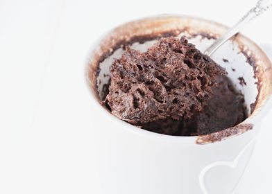 Chocolate mug cake