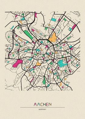 Aachen Map