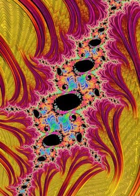 Colorful Vibrant Fractal