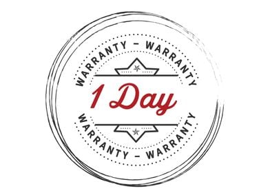 1 day warranty