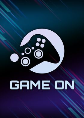 Game On Controller Gamer 1