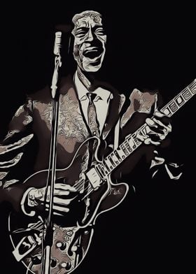 PopArt Chuck Berry