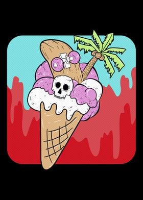 Ice Cream Skull