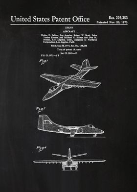 82 Northrop YA9 Aircraft