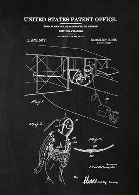 83 Aviator Suit Patent