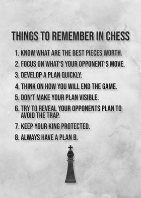 Chess Important Things